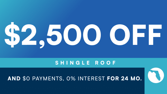 NEW YEAR SALE! ON A SHINGLE ROOF