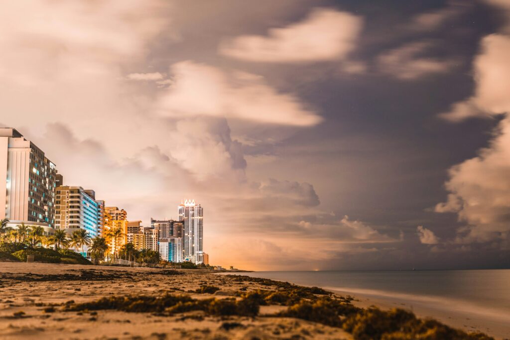 miami beach coastline